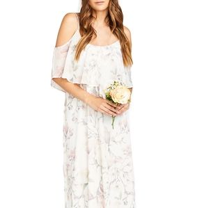 Show Me Your MuMu Caitlin Ruffle Maxi Dress